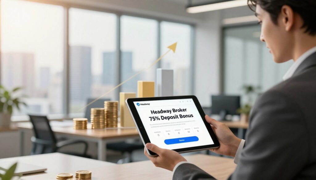headway broker deposit bonus 75%